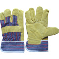 Pig Split Leather Full Palm and Forefinger Working Glove-3592